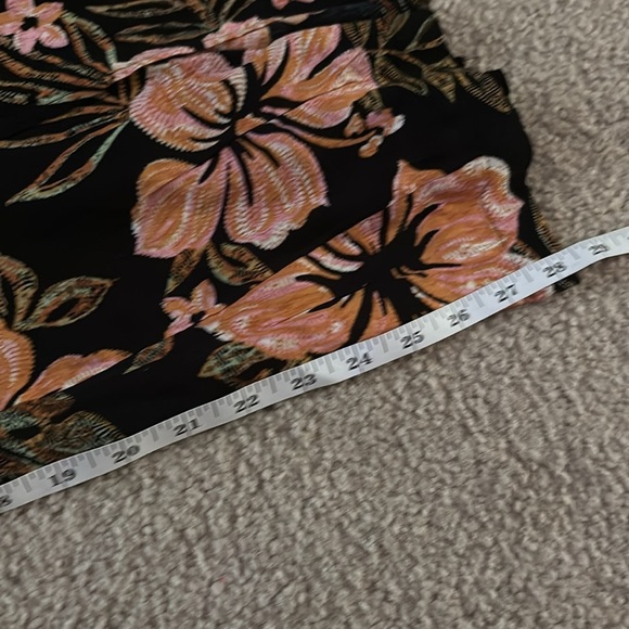 Billabong Split Spirit Floral Wide Leg Pants size small NWT - Picture 5 of 10